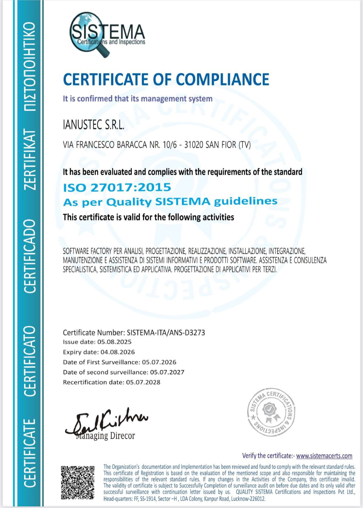 ISO 27017:2015