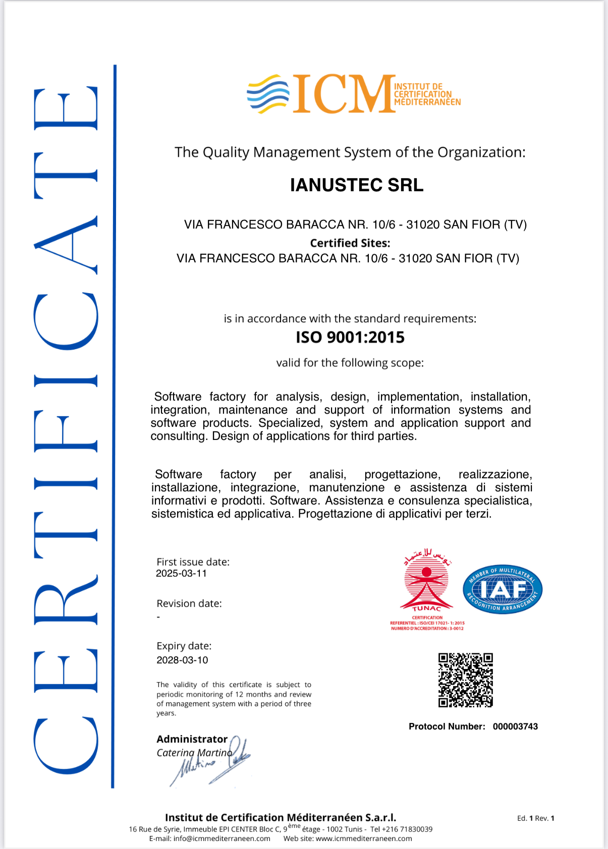 ISO 9001:2015