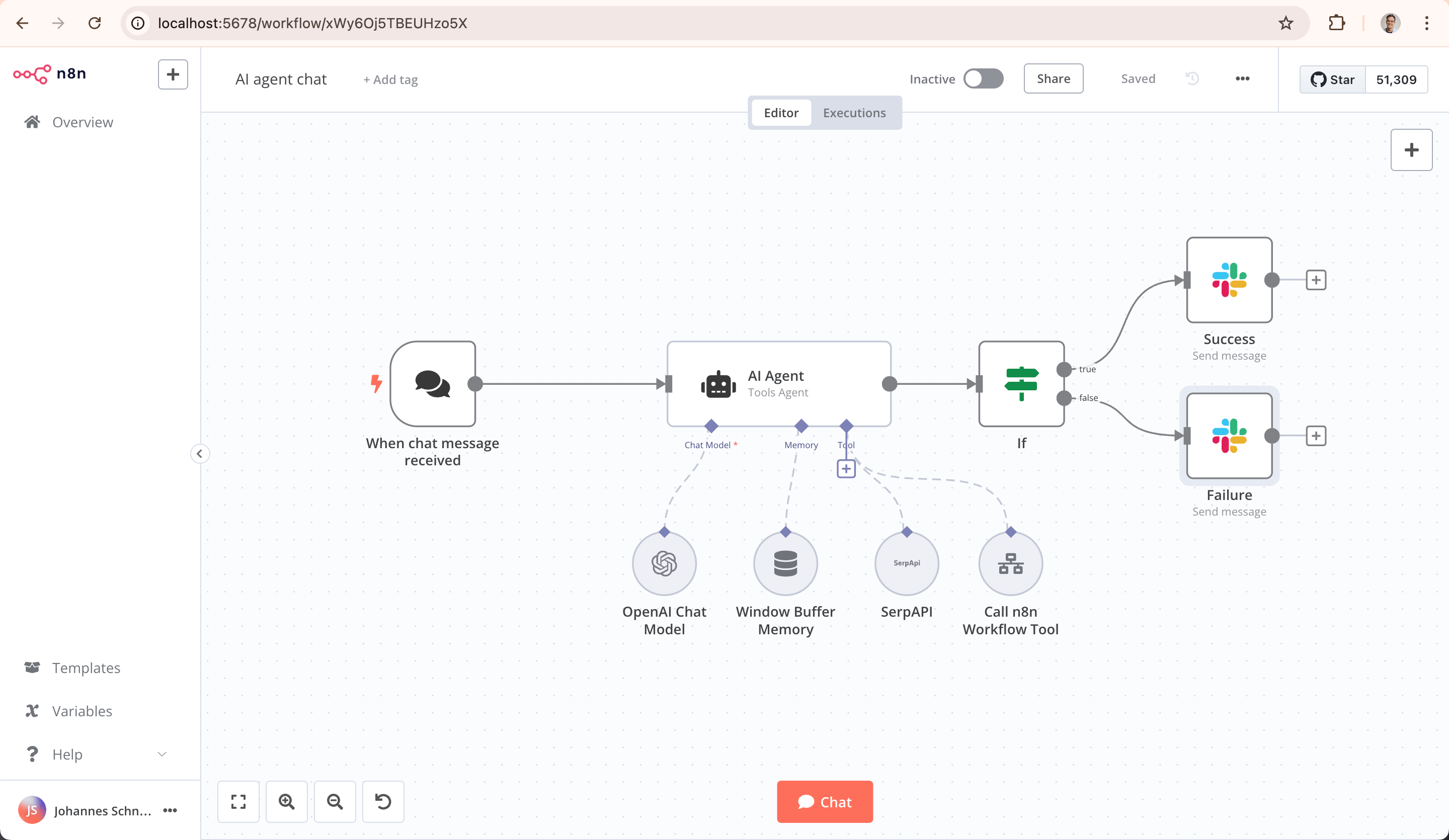 n8n — editor visuale per workflow di automazione e integrazioni